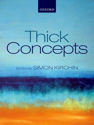 cover image of Thick Concepts